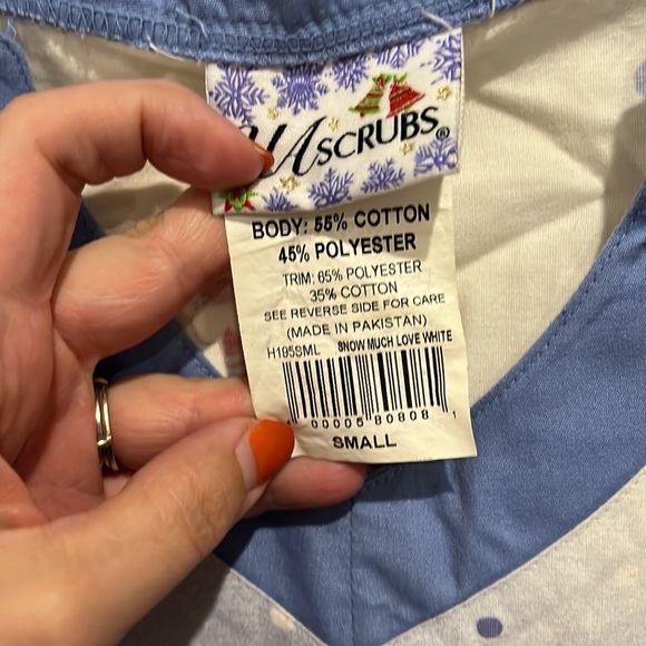 Winter scrub top - Picture 2 of 4